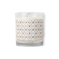 Glass jar soy wax candle